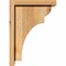 Ekena Millwork Yorktown Rough Sawn Corbel w/Backplate, Western Red Cedar, 6"W x 10"D x 14"H COR06X10X14YOR01RWR - alternate 4